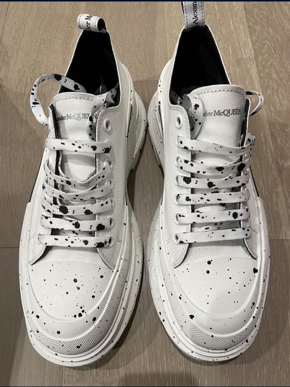Alexander McQueen Men's Casual Sneaker, Size 11 - White
